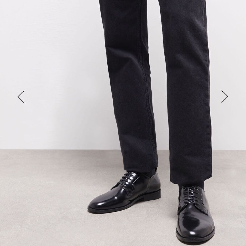$425 The Kooples Men’s patent leather shoes NIB Size 43
